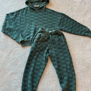Kith Kids Matching Set in Green